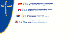 Desktop Screenshot of deaf.ch